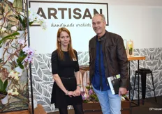 Mandy Bos van Artisan samen met Michel Taks van Veiling Rijn Maas.